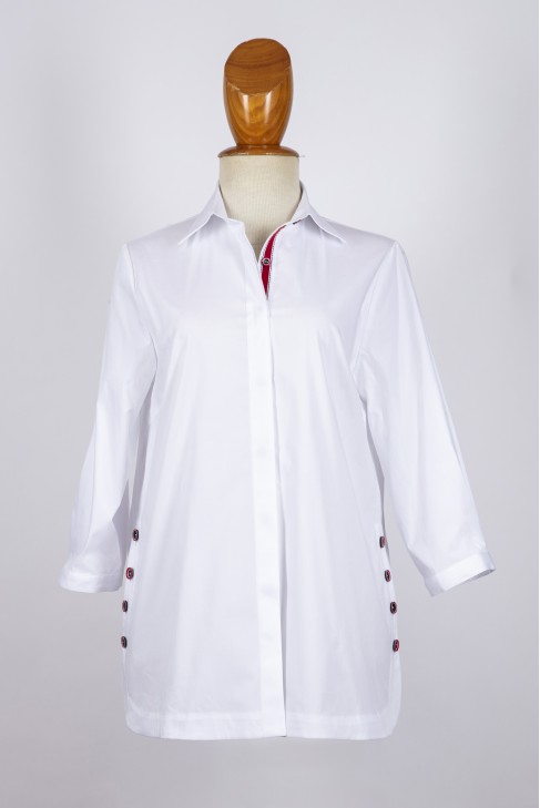 Camisa botones lateral Camisa botones lateral