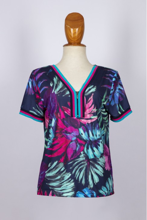 Top cremallera gomas Top cremallera gomas