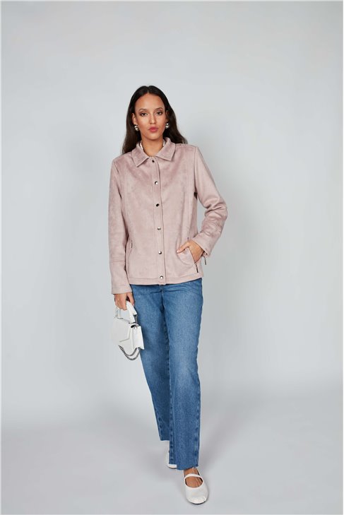 Chaqueta antelina