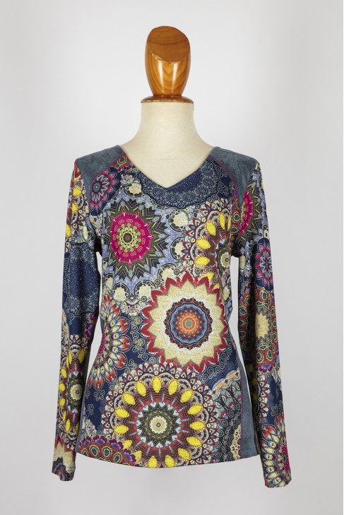 Top punto estamp. coord. antelina Top punto estamp. coord. antelina