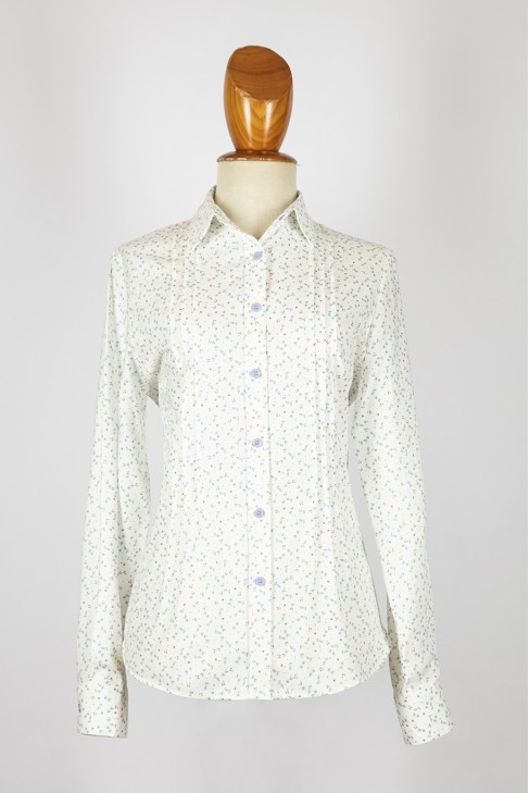 Camisera florecillas lorzas Camisera florecillas lorzas