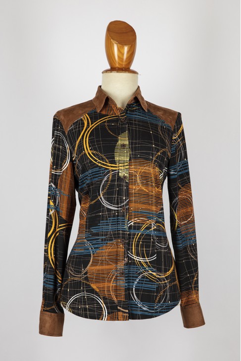 Camisera punto estamp. coord. antelina Camisera punto estamp. coord. antelina